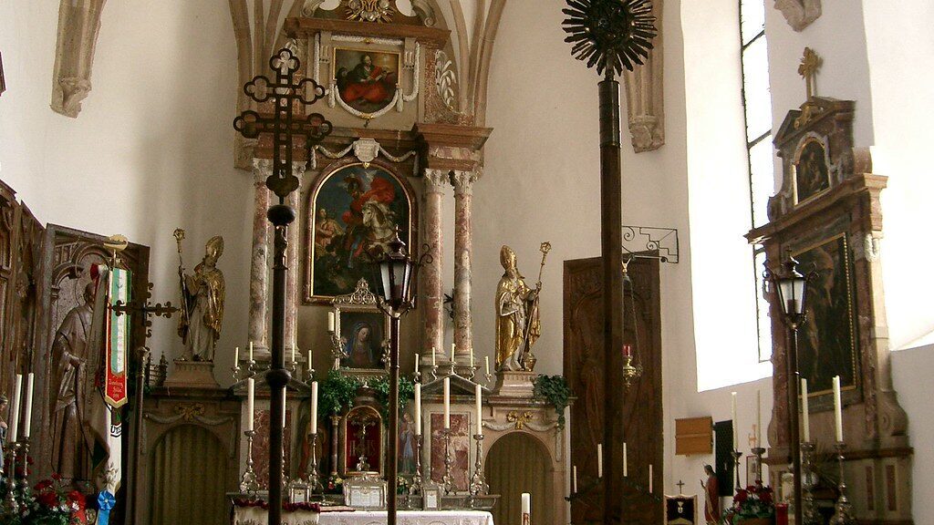 Inside the Cathedral in Festung Hohensalzburg