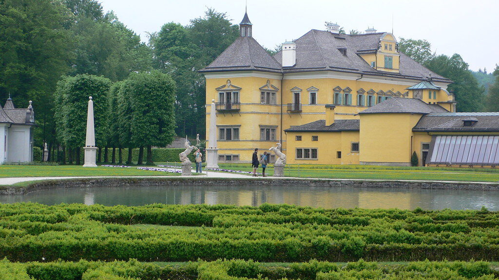 Gardens at Schloss Hellbrunn, Salzburg
