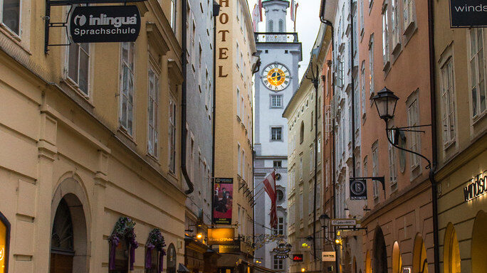 Getreidegasse Straße